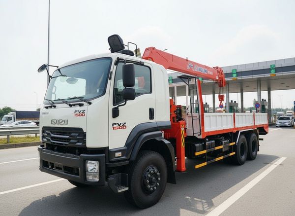 Xe Tải ISUZU FVZ Gắn Cẩu Kanglim KS2056