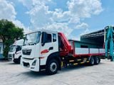Xe Tải Dongfeng 6x4 Gắn Cẩu Gập Palfinger SPK32080-C – Nâng 12 Tấn