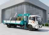 Xe Tải gắn cẩu Dongfeng Hyundai HLC5014 thùng dài 8.6m