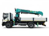 Xe tải gắn cẩu HLC-8026 cần gục