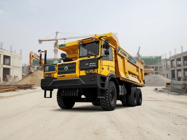 Xe tải tự đổ mỏ chạy điện XGE136