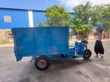 Xe Tải Điện Ben Tự Đổ 3 Bánh 900kg thu gom rác đô thị