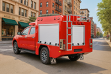 Xe chữa cháy mini chạy phố