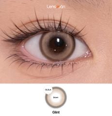 Lens 1 ngày Glint Brown - Olola