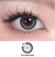 Lens 1 ngày Cat-titude Kristin Sapphire Gray - HAPA KRISTIN