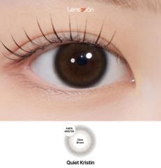 Lens 1 ngày Quiet Kristin Glow Brown - HAPA KRISTIN