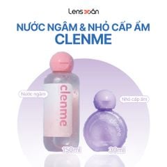 CLENME Combo Ngâm 150ml và Nhỏ mắt 30ml