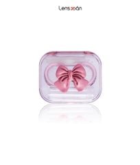 Hộp dụng cụ lens hình nơ nắp đậy trong suốt