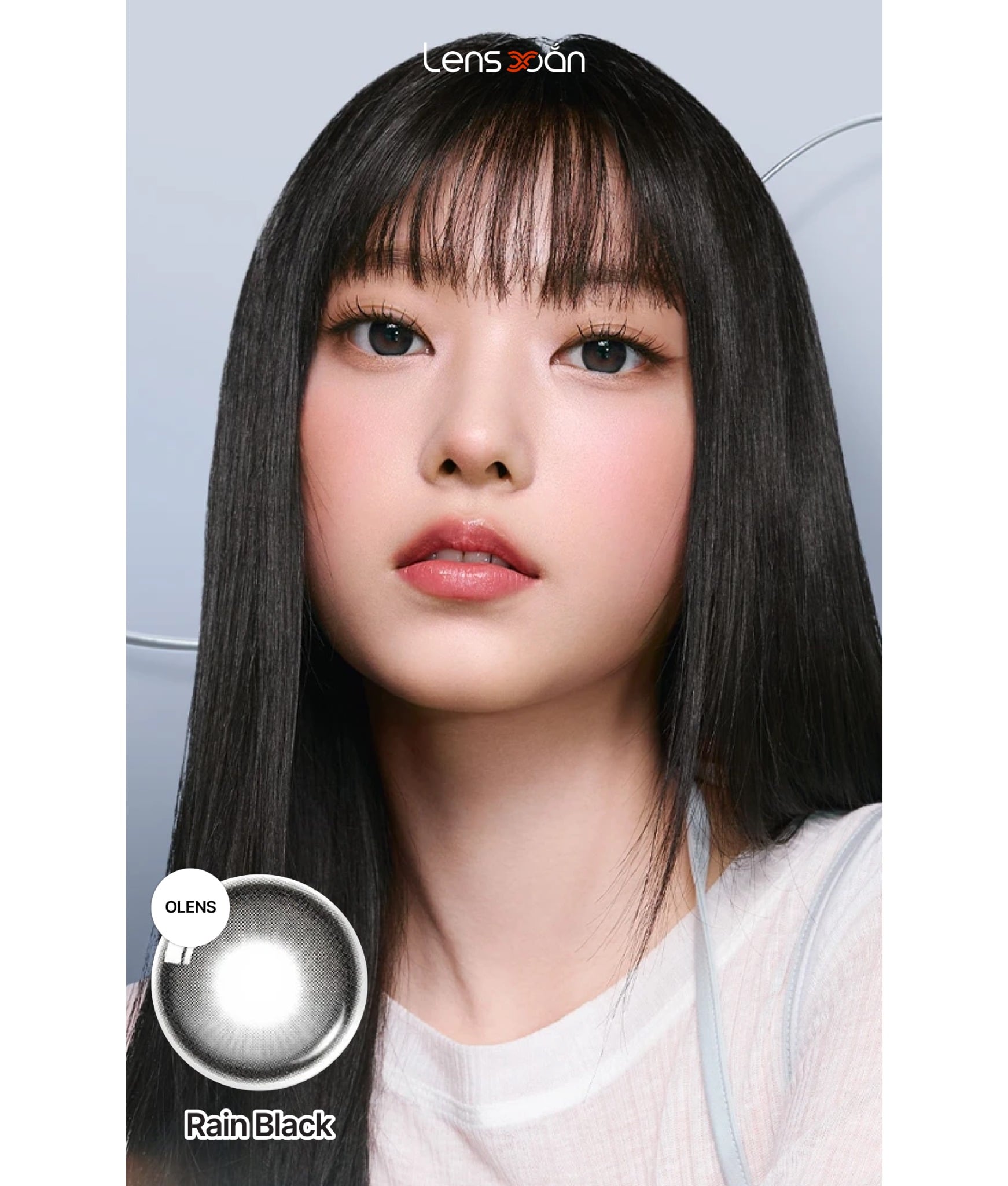 Lens 1 ngày Rain Black - OLENS
