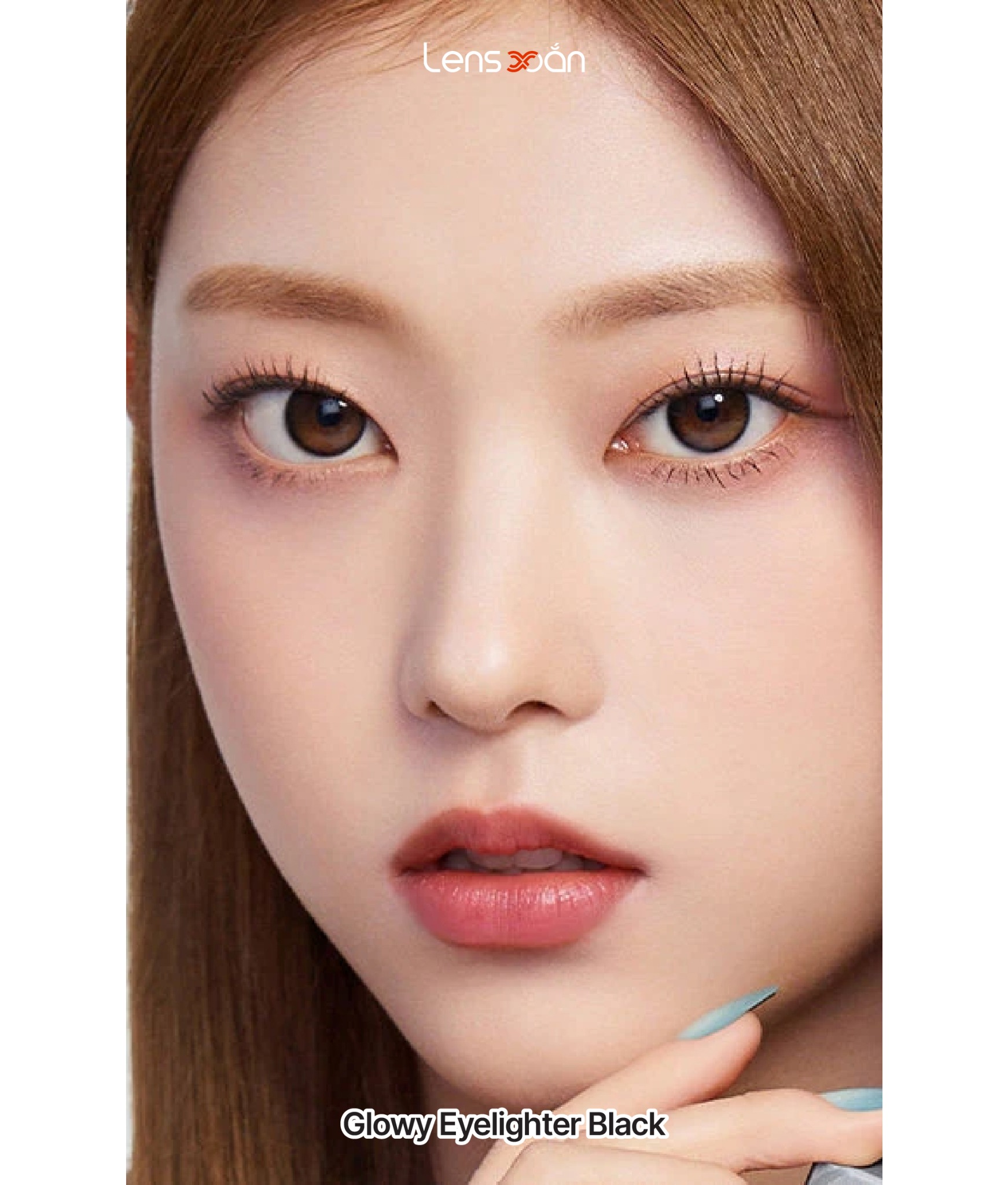 Lens 1 ngày Glowy Black - OLENS