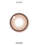 Lens 1 tháng Cobee Beige nâu cam ánh be tự nhiên Myfipn tại Lens Xoắn