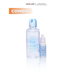BIOTRUE Combo Ngâm 120ml và Nhỏ mắt OLOLA