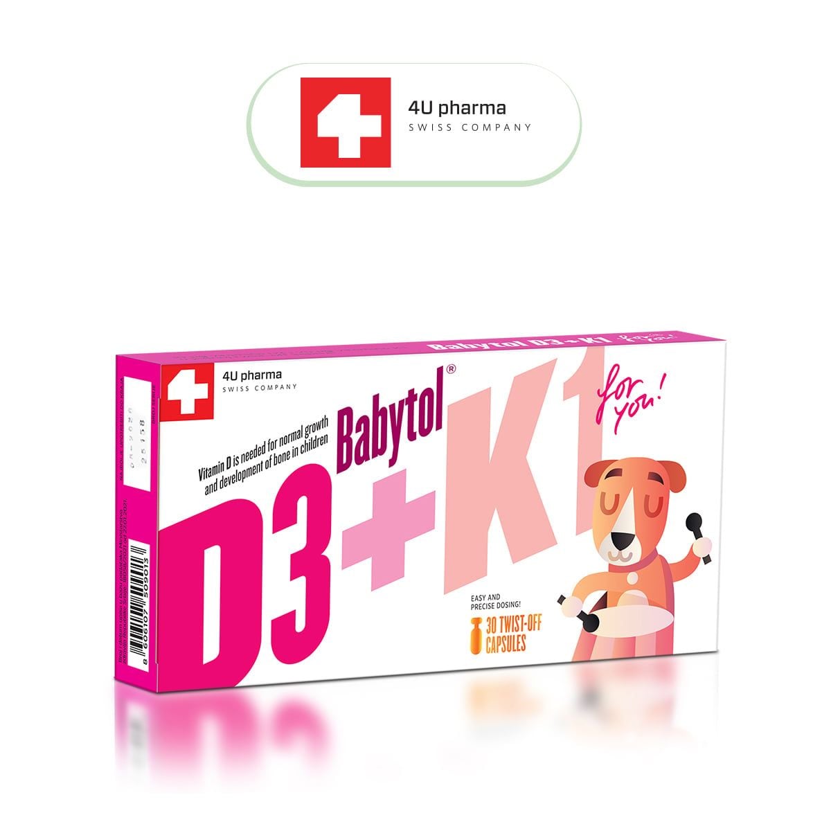  Babytol D3+K1 for you! Phòng Ngừa Còi Xương, Phòng Ngừa Xuất Huyết Muộn Ở Trẻ 