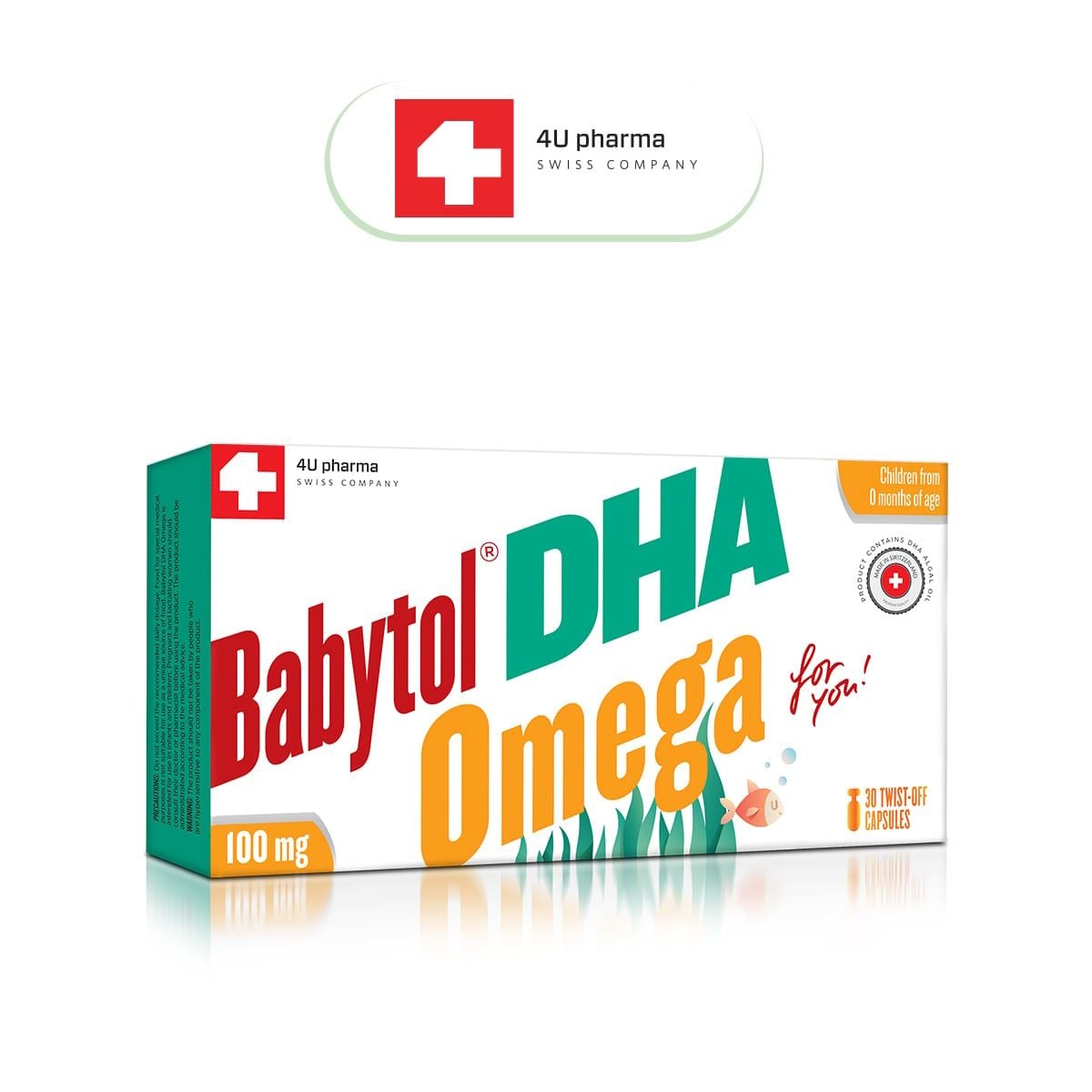  Babytol DHA Omega for you! Hỗ Trợ Phát Triển Thị Lực và Hỗ Trợ Phát Triển Não Bộ 