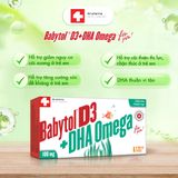  Babytol D3+DHA Omega for you! Hỗ Trợ Phát Triển Thị Lực, Hỗ Trợ Phát Triển Não Bộ, Hỗ Trợ Phát Triển Xương và Răng 