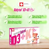  Babytol D3+K1 for you! Phòng Ngừa Còi Xương, Phòng Ngừa Xuất Huyết Muộn Ở Trẻ 