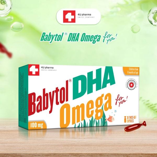  Babytol DHA Omega for you! Hỗ Trợ Phát Triển Thị Lực và Hỗ Trợ Phát Triển Não Bộ 