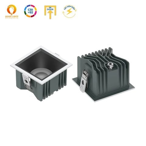 Đèn Âm Trần Chống Ẩm Vuông GSATCN-V