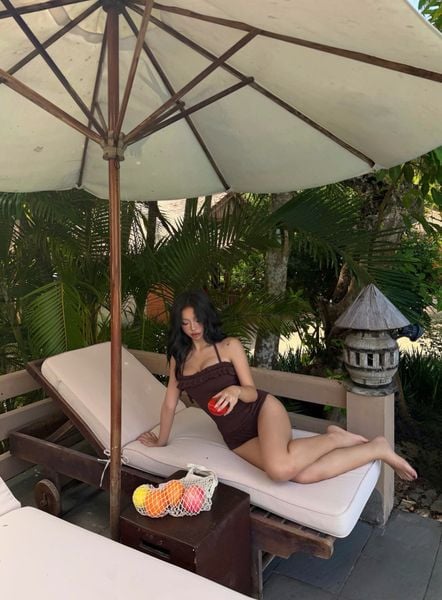 Aura set (top + chip)Brown