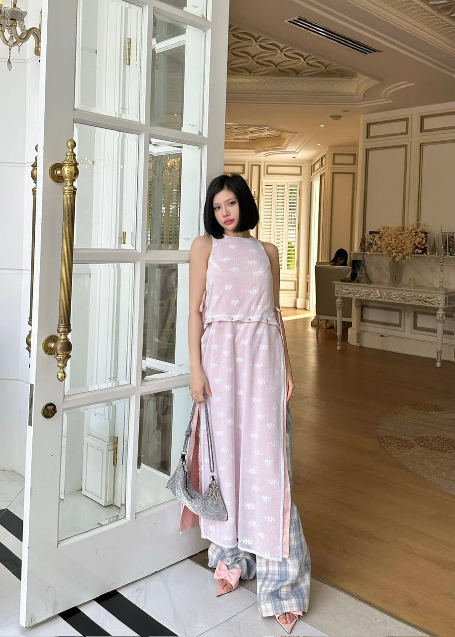  TARTAN - “CAM VUI” ÁO DÀI 