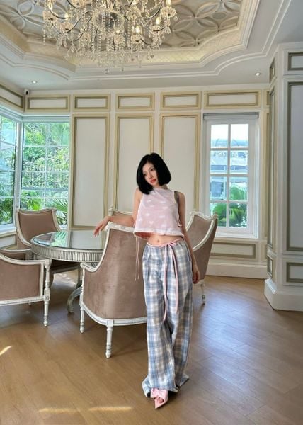 TARTAN - “CAM VUI” PANTS