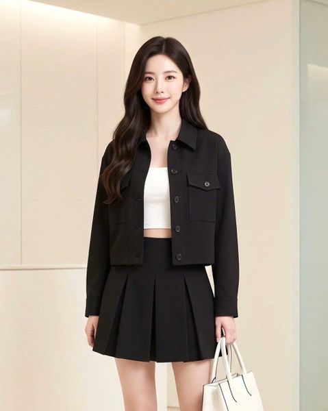  ÁO KHOÁC JACKET SARA ĐEN 