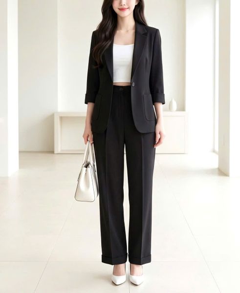  QUẦN BEGGY GẤU GẤP LANDY ĐEN SIZE S-M-L ( SALE 23%) 
