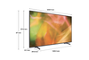 Smart Tivi Samsung 4K 65 inch UA65AU8000KXXV