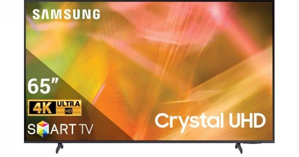 Smart Tivi Samsung 4K 65 inch UA65AU8000KXXV