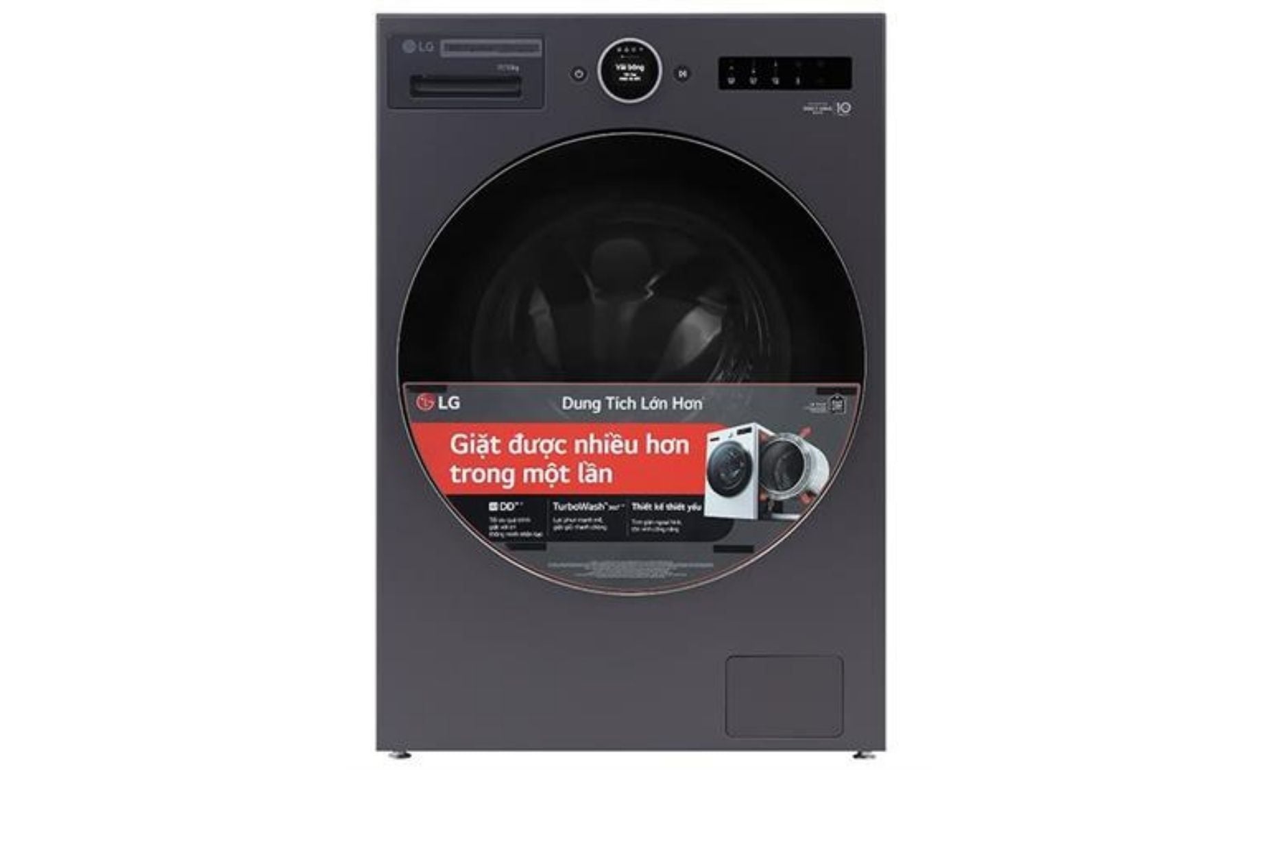 Máy giặt sấy LG Inverter giặt 17 kg - sấy 10 kg F2517RNTG