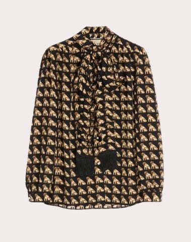 Áo sơ mi nữ VALENTINO PAP 7B3AB7R49G5