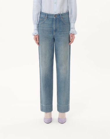 Quần Jean nữ VALENTINO PAP 7B3DD20G9HC