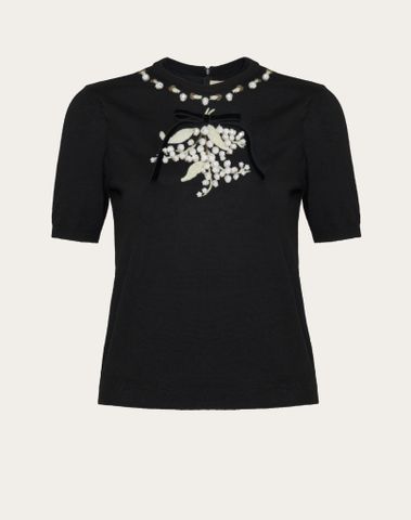 Áo sợi nữ VALENTINO PAP 8B3KC71JA1U