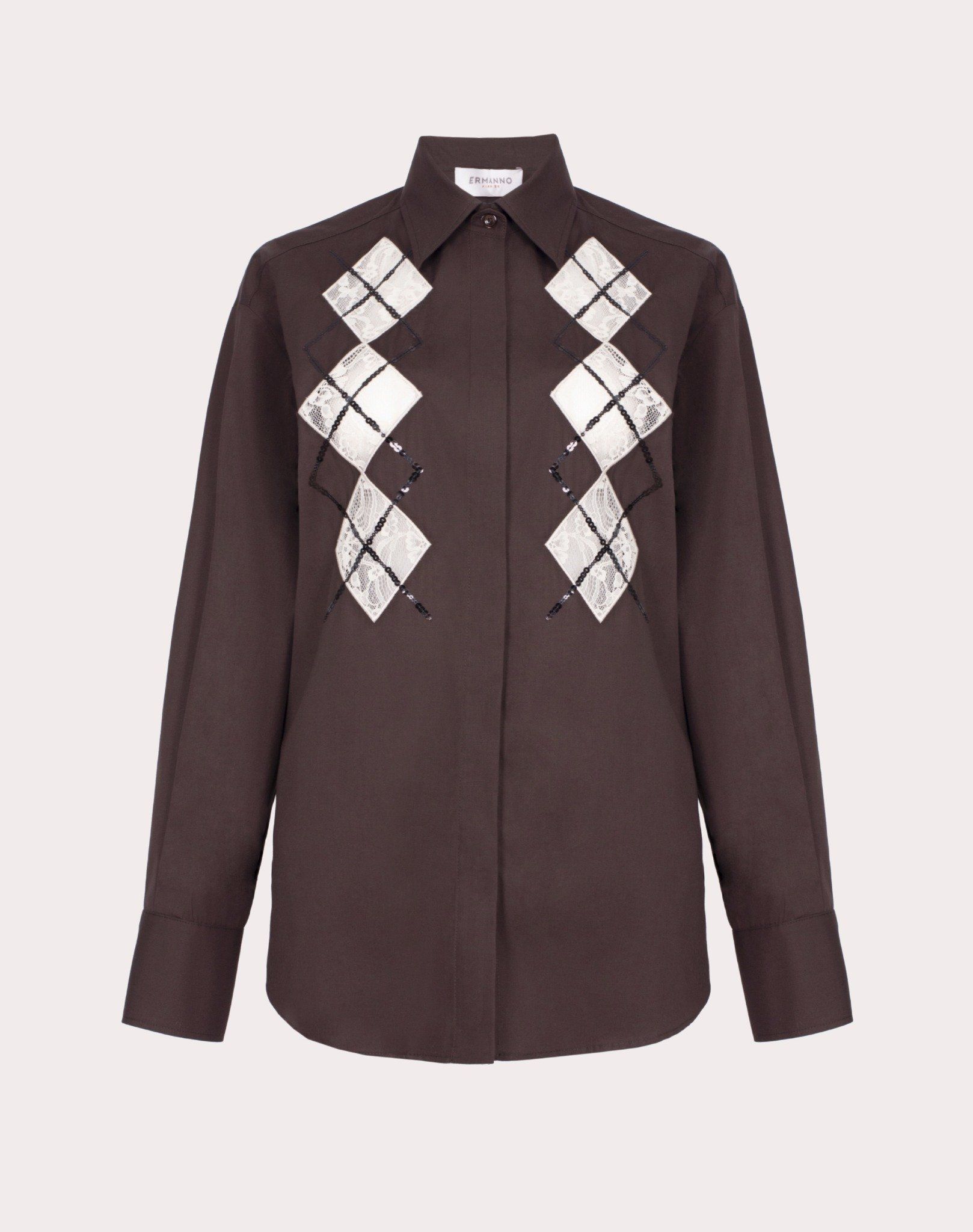 Áo sơ mi nữ ERMANNO K011 E30