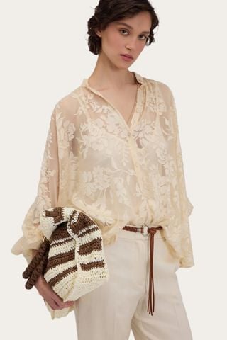 Áo sơ mi nữ ERMANNO K019 E60