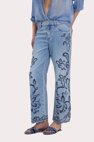 Quần Jean nữ ERMANNO P006 EI7