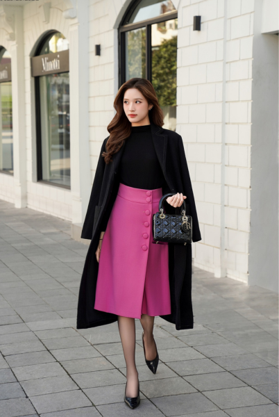  CHÂN VÁY KIMMAY FA72CV0379-2PA00 