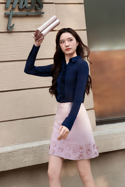  ÁO SƠ MI KIMMAY EA42SM0040-2B000 