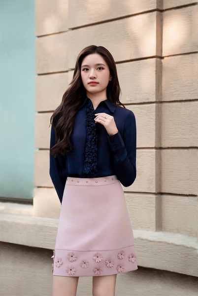  ÁO SƠ MI KIMMAY EA42SM0040-2B000 