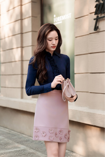  ÁO SƠ MI KIMMAY EA42SM0040-2B000 