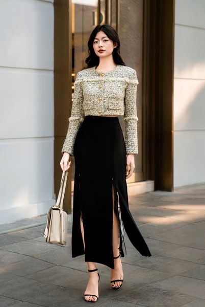  CHÂN VÁY KIMMAY IA92CV1243-2PGFG 