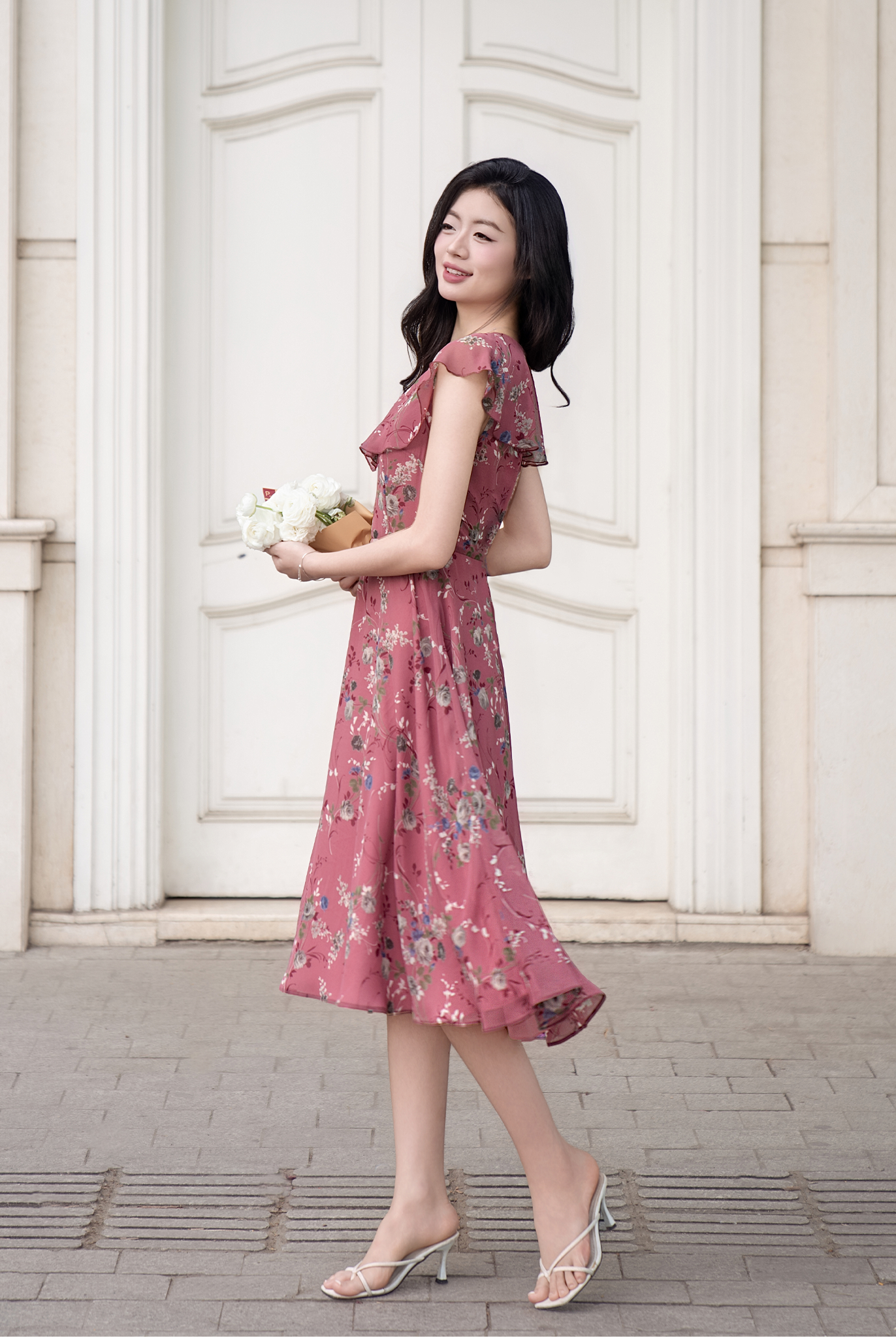  VÁY LIỀN KIMMAY 1A01ZT16VA-2PGFG 