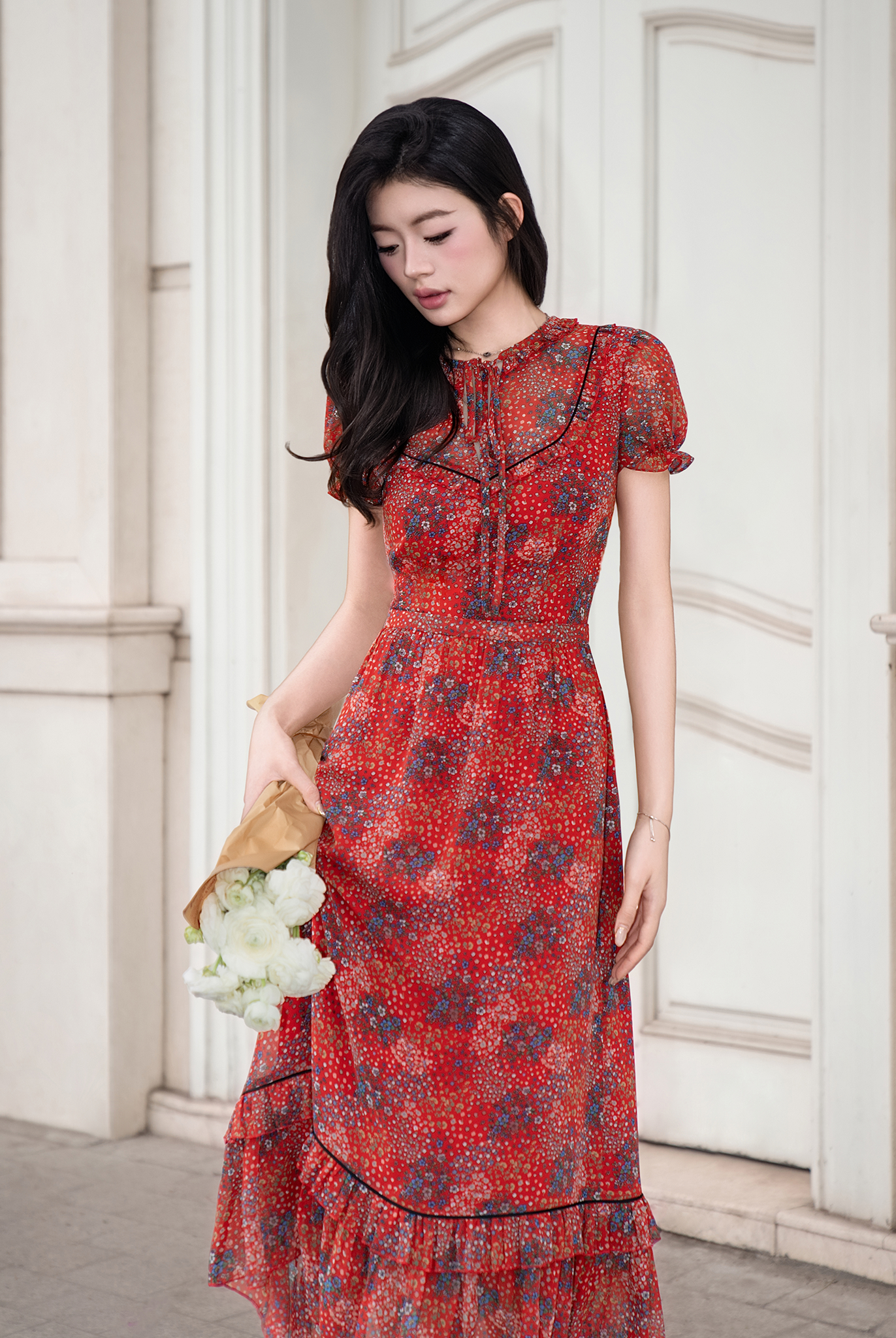  VÁY LIỀN KIMMAY 1A01ZT14VA-2PGFG 