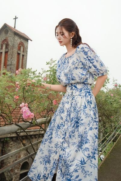  ÁO KIỂU KIMMAY 1A04YT17AK-2A000 