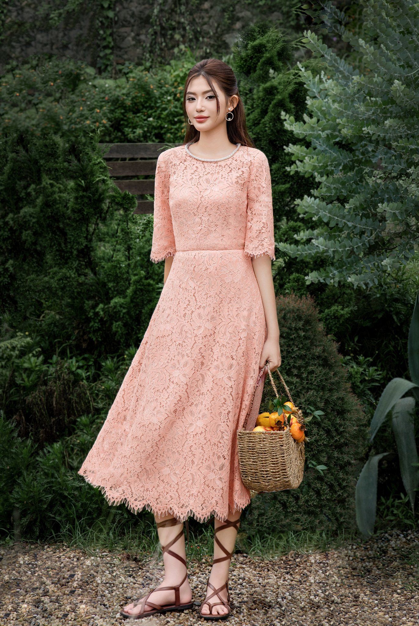  VÁY LIỀN KIMMAY 1A07YT01VA-2PGFG 