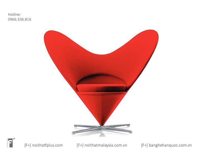 GHẾ THƯ GIÃN HÌNH TRÁI TIM PUVEHI F-P20-7