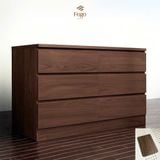  Tủ gỗ Cabinet 6 ngăn kéo cất trữ gỗ MDF trắng chống ẩm FEGO 