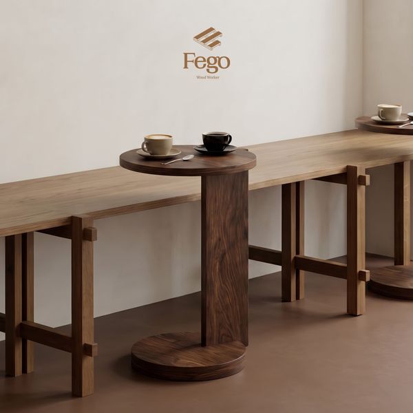  Bàn Cafe Fego Đa Năng/ Kệ Đầu Giường Plywood/ Kệ Đa Năng Sofa Phòng Khách 