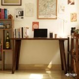  Bàn veneer chân gỗ / Bàn làm việc / Bàn ăn gia đình 120x60cm 