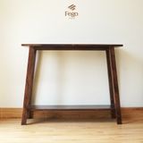 Kệ Console Gỗ Thông Tự Nhiên Fego, Bàn Trang Trí Phòng Khách, Lối Ra Vào Phong Cách Bắc Âu Hiện Đại 